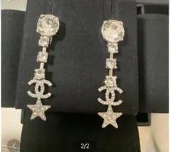 シャネル★スターピアス