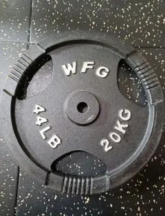 WFG ワイルドフィット ダンベルプレート　バーベルプレート　20kg ②