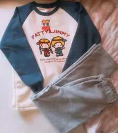 サンリオ　パティ&ジミー　トレーナー　セットアップ Sanrio パティ&ジミー トレーナー、パンツ セットアップ