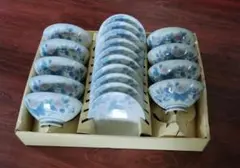 有田焼　花窯　茶碗9　小皿10
