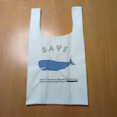 サニークラウズ　エコバッグ　くじら