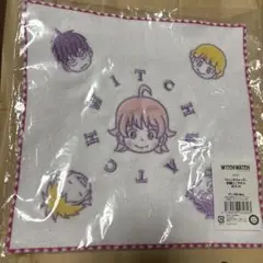 【未開封】ウィッチウォッチ刺繍ミニタオル＋ミニステッカー