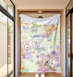 ディズニー　ダッフィーアンドフレンズ　毛布