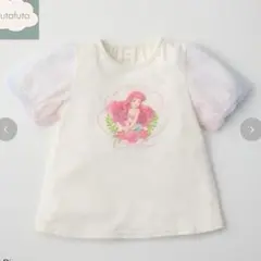 新品タグ付き♡futafuta♡アリエル♡半袖Tシャツ♡120サイズ