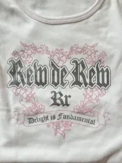 ルーデル Rew de Rew Tシャツ ピチT