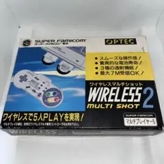 オプテック ワイヤレスマルチショット2 スーパーファミコン オプテック ワイヤレスマルチショット2 スーパーファミコン