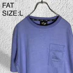 FAT エフエイティー L オーバーサイズ パープル 厚手 ポケット