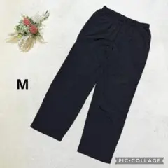 ワークマン 【M】 ワイドパンツ アウトドア ワイドフィットラゲッジパンツ 黒