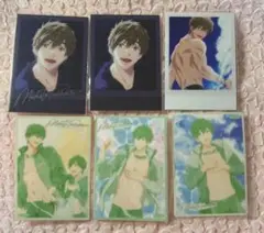 Free! 中国 クリアカード 橘真琴 6点