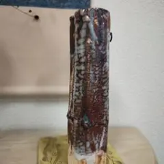 皇室献上作家✨ 水野澤三✨志野✨蓋置✨陽山窯✨個性的な造形が魅力です 皇室献上作家✨ 水野澤三✨志野✨蓋置✨陽山窯✨個性的な造形が