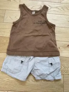 F.O.KIDS 90cm半ズボン　タンクトップセット