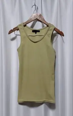 green parks ライムグリーン タンクトップ