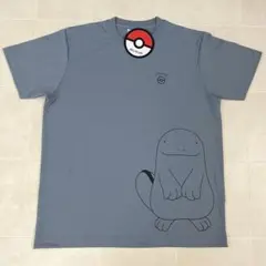 ポケモン　ヌオー　DRY メッシュ　Tシャツ　ドンキ　ブルーグレー　LL