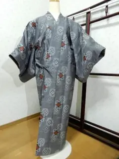 【美品】 秋冬用ロングコート シルクウール
