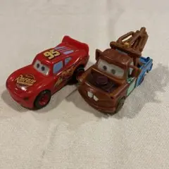 【特殊ギミック】【入手困難】カーズ　プルバックカー　マックイーン&メーター