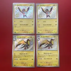 カイデン2枚　タイカイデン2枚　S 色違い