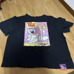 トムとジェリー Tシャツ 黒