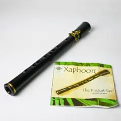 始めよう　ポケットサックス Xaphoon Pocket SAX ザフーン Amazon | Xaphoon ザフーン ABS樹脂性サックス POCKET SAX Black