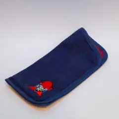 ネイビーブルー さるぼぼ メガネケース