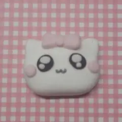 紙粘土 きゅるん 猫 前髪クリップかマグネット選べます！