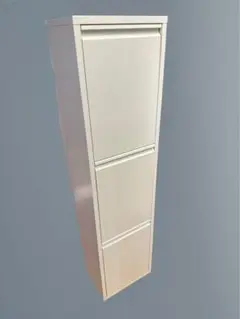 ASPLUND アスプルンド 3リサイクルビン イタリア製 ゴミ箱 ホワイト