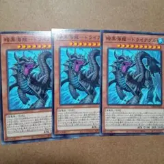 遊戯王　暗黒海龍ドライアグル　3枚