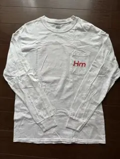 美品◆立花ハジメ◆ロンT◆激レア◆hmハーマイナー13白×赤◆プラスティックス