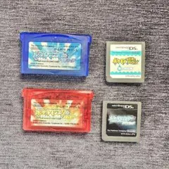 ポケットモンスター ゲームソフト4本セット