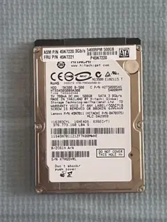 Hitachi 2.5inch 500GB 内蔵ハードディスクドライブ