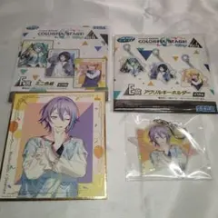 セガラッキーくじ プロセカ Vol.4 ミニ色紙 アクリルキーホルダー 神代類