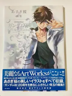 美品 あさぎ桜画集 新機動戦記ガンダムW フローズン・ティアドロップ