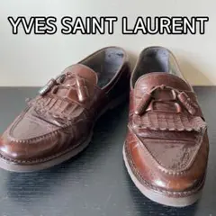 【至高の逸品】 YVES SAINT LAURENT 革靴 モカシン JAPAN 至高の逸品】 YVES SAINT LAURENT 革靴 モカシン JAPAN