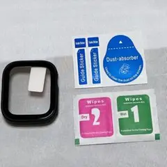 アップルウォッチ ケース フルカバー保護 ブラック 縦4.2cm×3.7cm