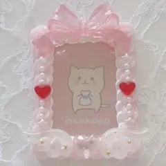 ホイップデコ トレカケース 【パキッと推せるカラーピンク】