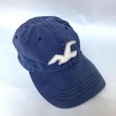 ホリスター　HOLLISTER キャップ　ネイビー　フリー