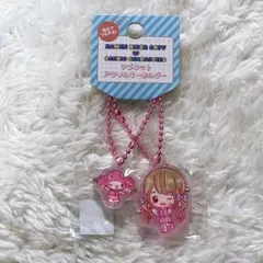 仮面ライダー マイメロ コラボ キーホルダー
