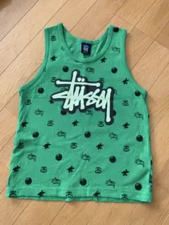 Stussy グリーン タンクトップ 110cm