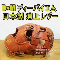 ディーバイエム 日本製 U200 DxM 一般用大人サイズ 内野用 硬式グローブ
