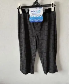 【新品・未使用】サラリサラ 吸汗速乾パンツ Mサイズ チェック柄