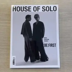 House of Solo BE:FIRST特集 表紙 JUNON RYUHEI