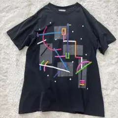 90'sビンテージ　Jacques Morét 幾何学模様 XL シングルst
