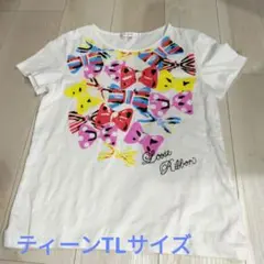 Petit Berry リボン柄 Tシャツ