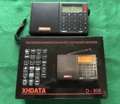 XHDATA DSPラジオ D-808　動作品。 新品購入後、使用時間短い Amazon.co.jp: XHDATA D-808 ポケットラジオ FM AM SW LW エア
