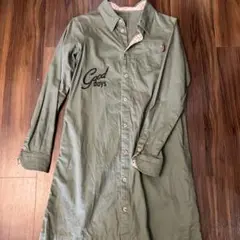 TINKERBELL キッズ 女の子用 シャツワンピース