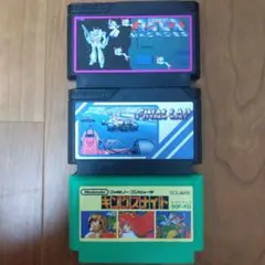 ファミコンソフト 3点セット（動作未確認品）