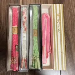 新品　組紐　帯締め　着物　小物　4本
