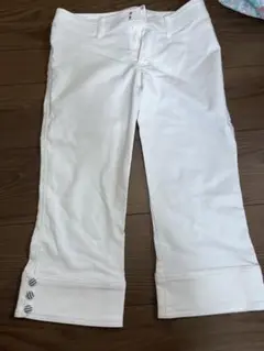 【良品】ストレッチ ホワイト スキニーパンツ S
