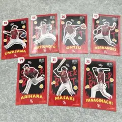 非売品　2025鷹祭サマーブースト　若鷹ガチャ　ステッカー　まとめ　ホークス