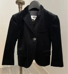 MM6 Maison Margiela ベロア ジャケット 黒