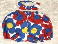 【本日限定価格】ミャクミャクカラー ヘアバンド＆かぼちゃパンツセット